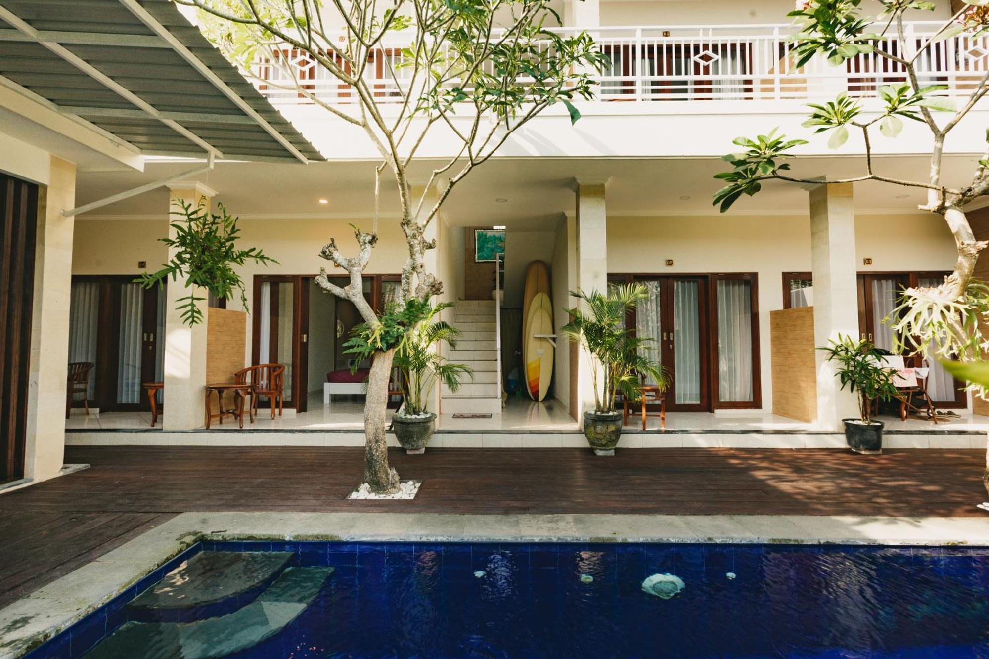 Happy Devi Guesthouse Canggu Exterior foto